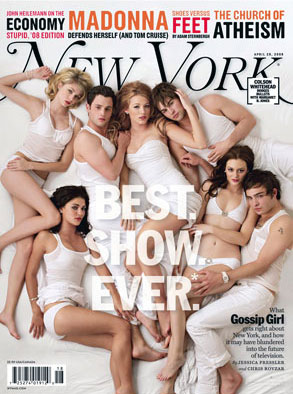 "New York" magazine says "Gossip Girl" is "The best show ever." 